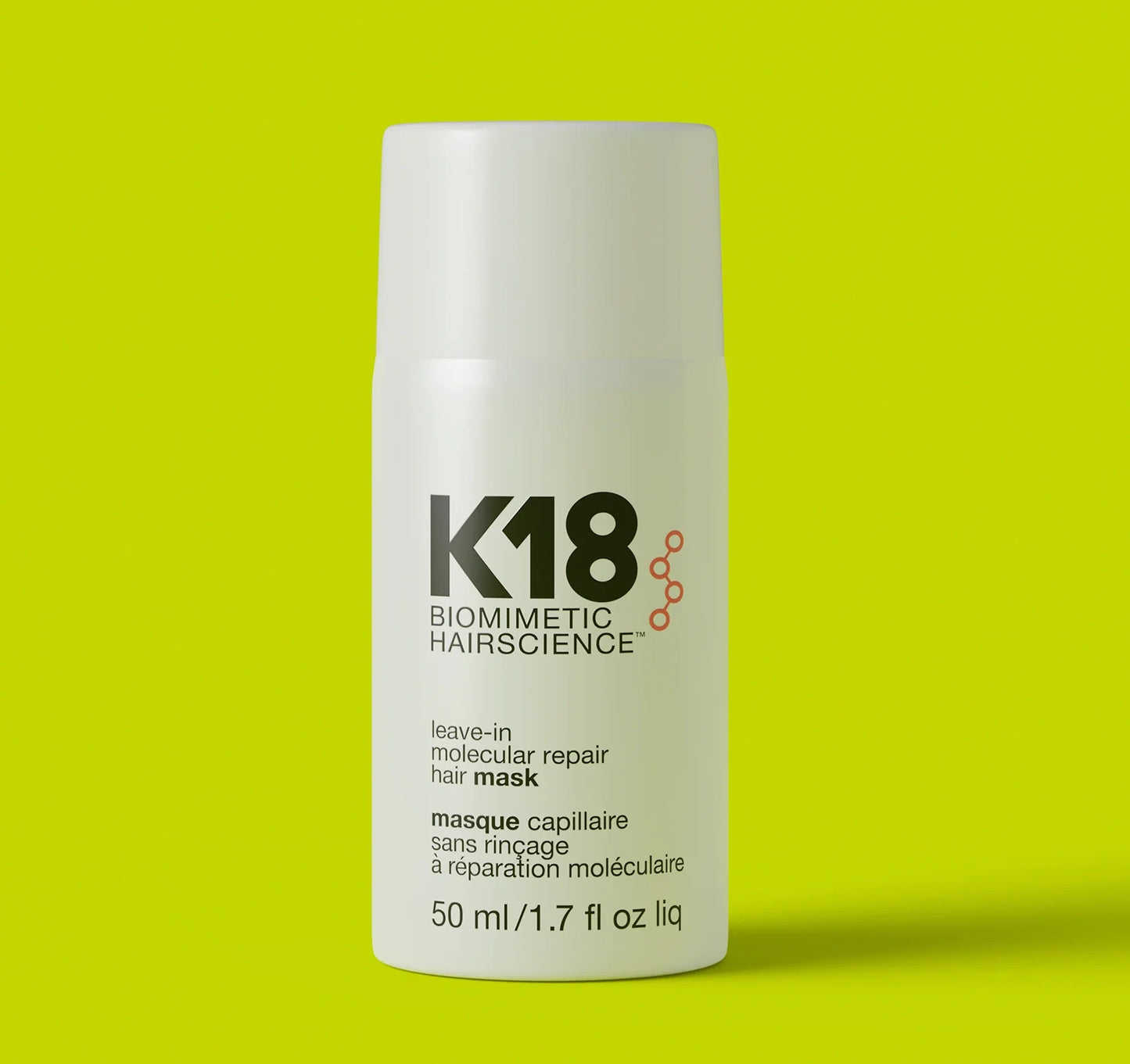 K18 Leave-In Molecular Hair Mask, Repairs Dry or Damaged Hair, Reverse Hair Damage from Bleach, Color, Chemical Services & Heat