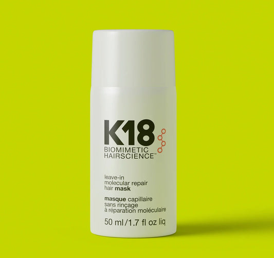 K18 Leave-In Molecular Hair Mask, Repairs Dry or Damaged Hair, Reverse Hair Damage from Bleach, Color, Chemical Services & Heat